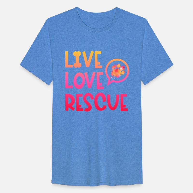 Live Love Rescue Dog Paw Animal Shelter