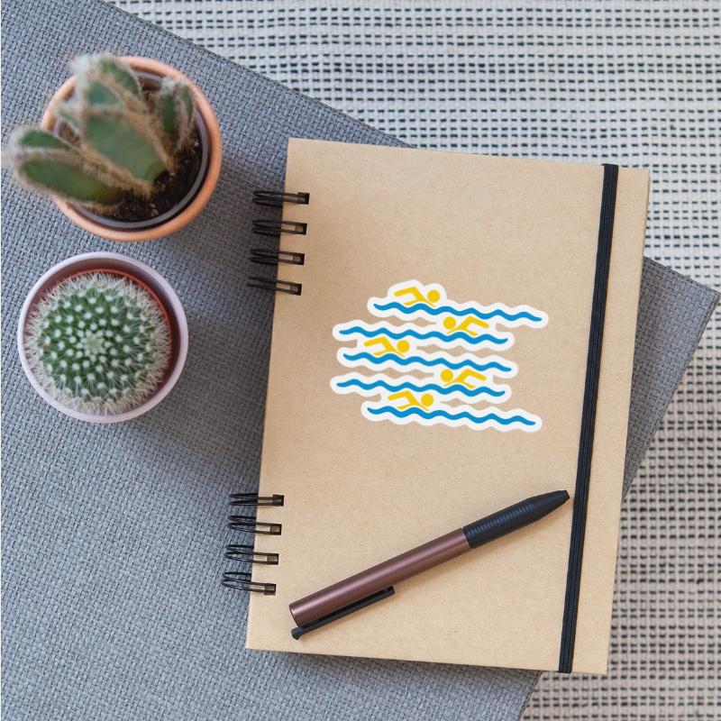 logo lanes swimming water sea holiday vacation wav