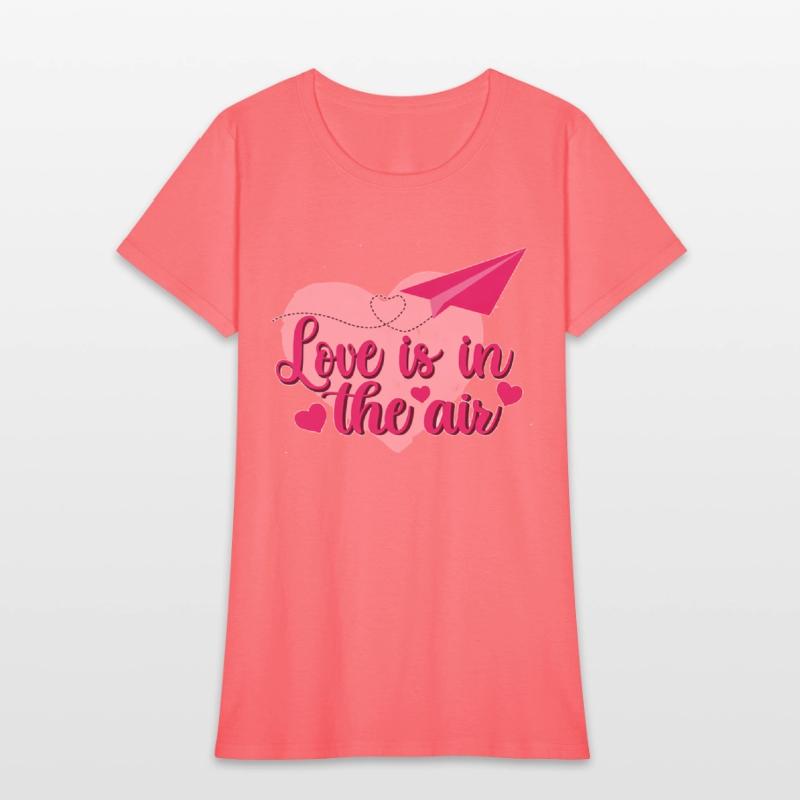 Love is in the Air Paper Plane Valentine Design