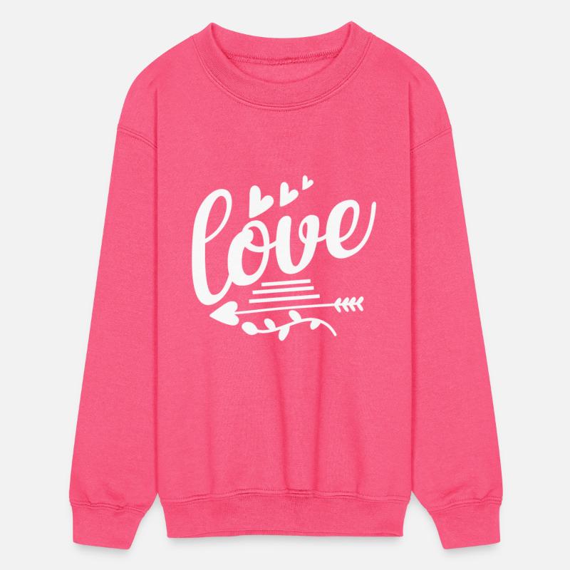 Love With Arrow And Hearts