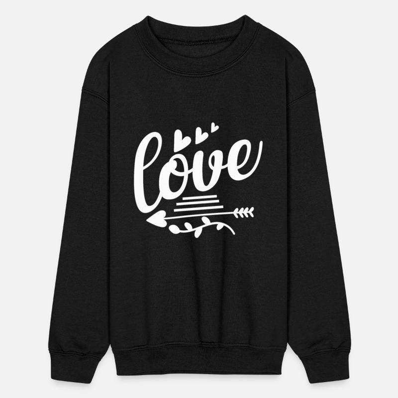 Love With Arrow And Hearts