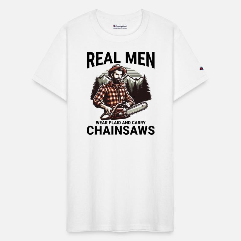 Lumberjack Woodworker Woodcutter Chainsaw Arborist