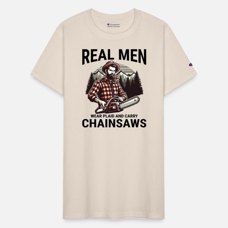 Lumberjack Woodworker Woodcutter Chainsaw Arborist