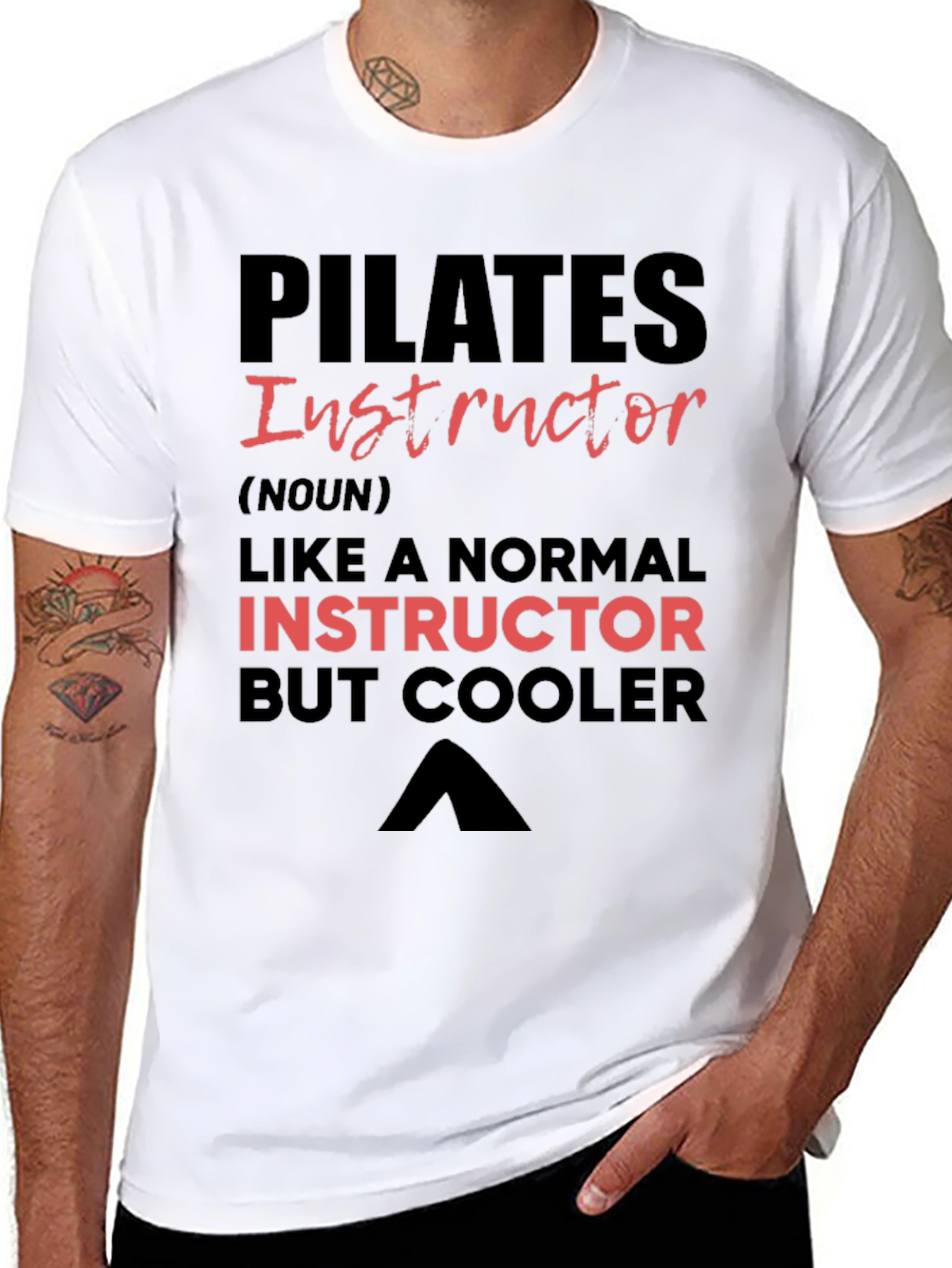 Pilates Instructor T-Shirt - Cool Instructor Tee