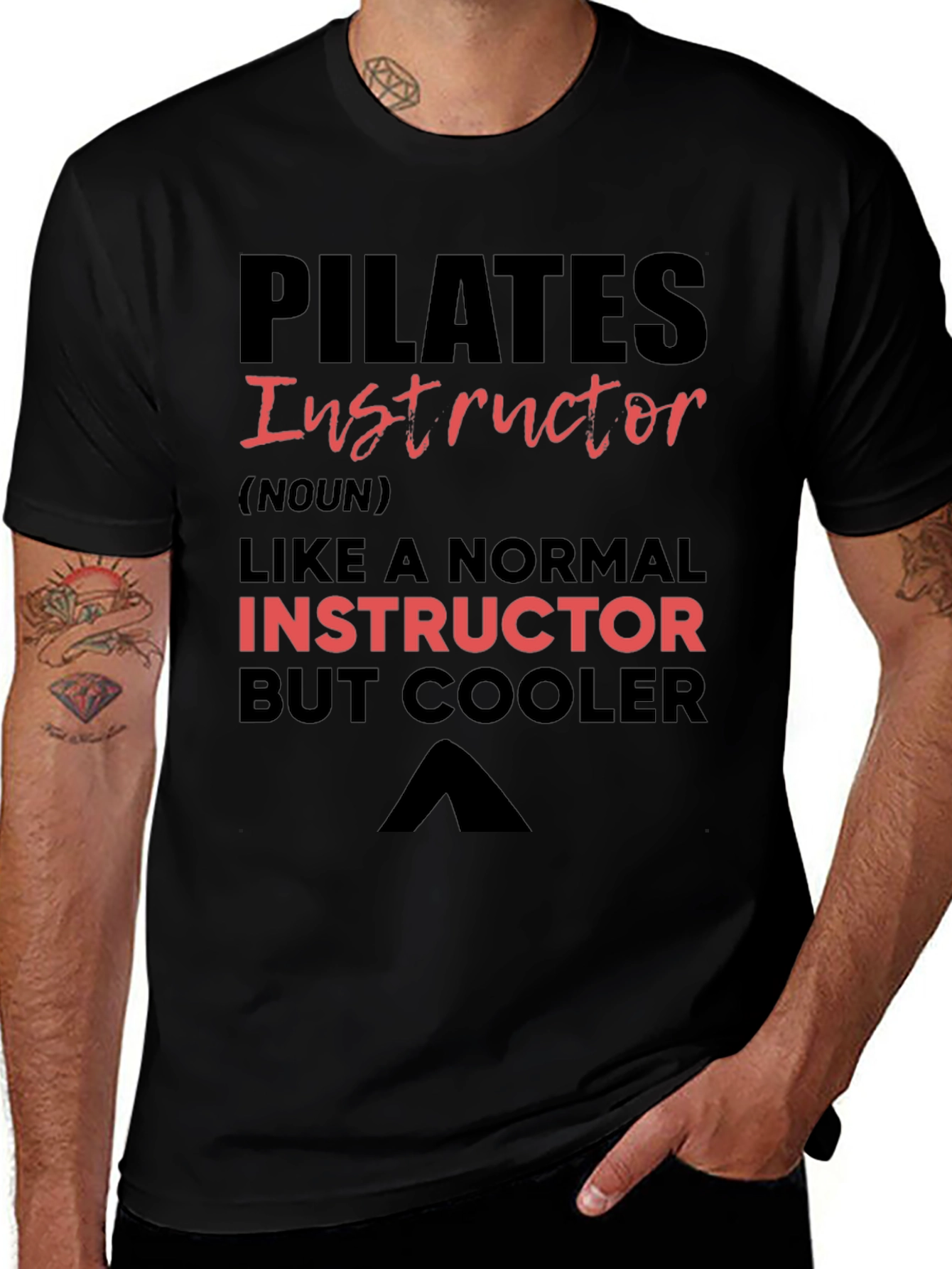 Pilates Instructor T-Shirt - Cool Instructor Tee