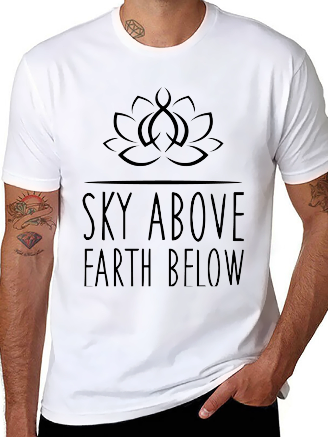 Sky Above Earth Below Graphic T-Shirt