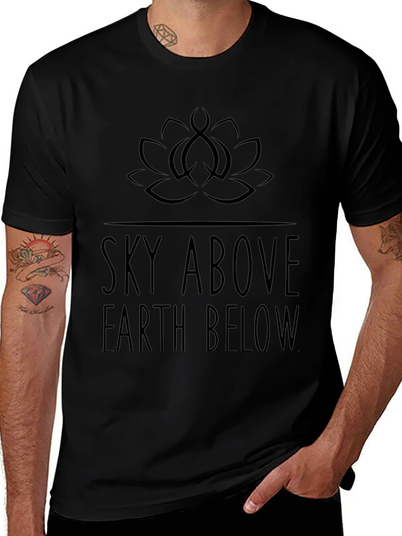 Sky Above Earth Below Graphic T-Shirt