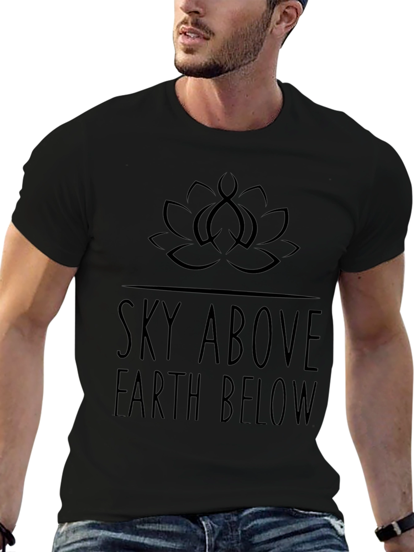Sky Above Earth Below Graphic T-Shirt