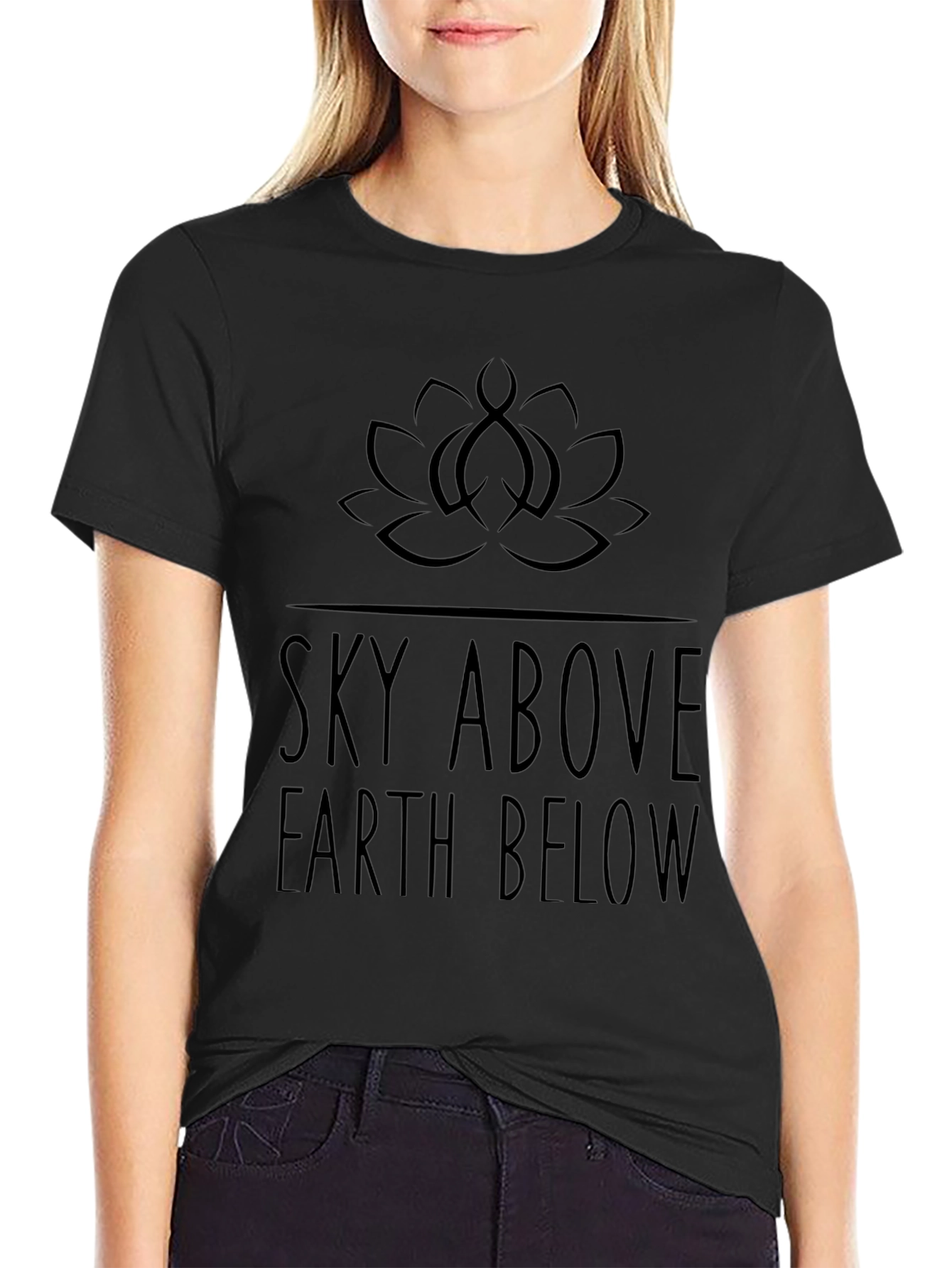 Sky Above Earth Below Graphic T-Shirt