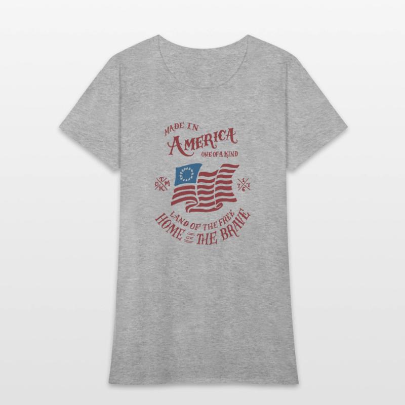 Made In America One Of A Kind Land Of The Free Hom