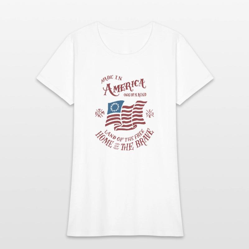 Made In America One Of A Kind Land Of The Free Hom
