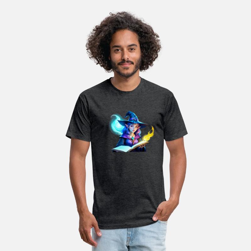 Magical Witch with Spellbook and Potion
