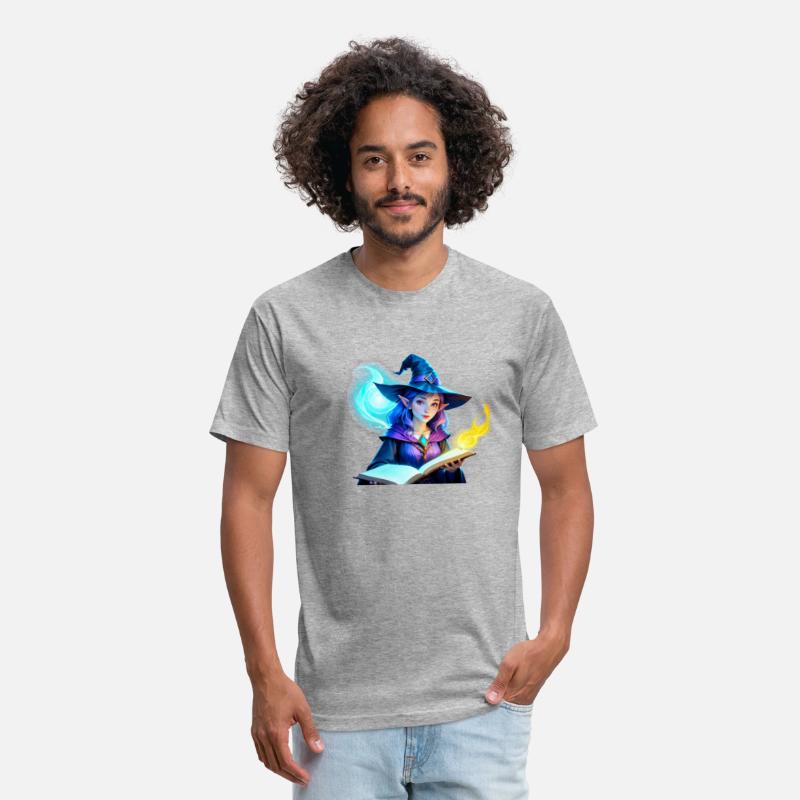 Magical Witch with Spellbook and Potion