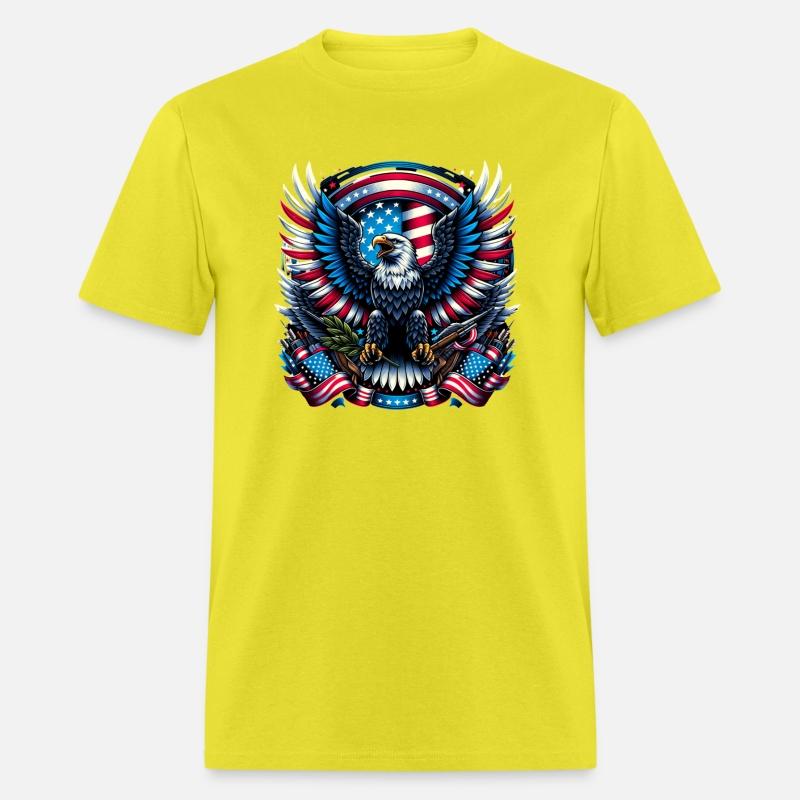 Majestic Eagle 4th July Patriotic Art