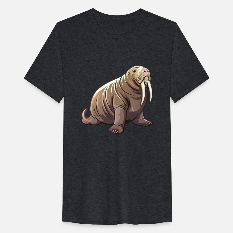 Majestic Walrus With Tusks
