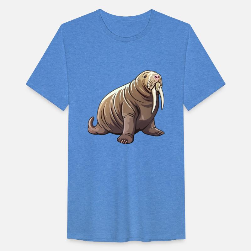Majestic Walrus With Tusks