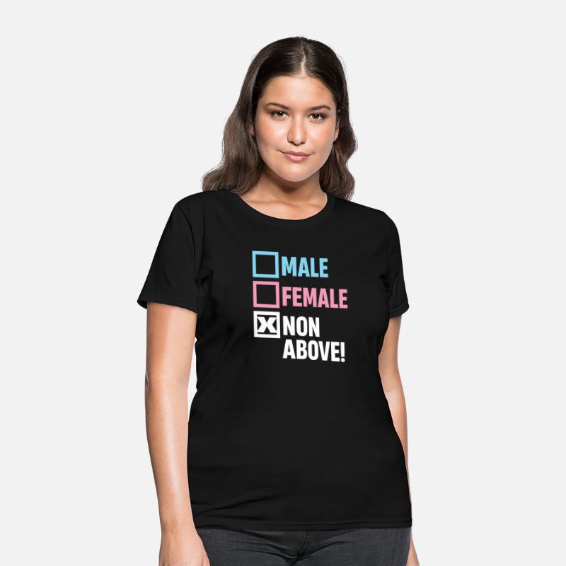 Male Female Non Above! Funny Transgender Gays