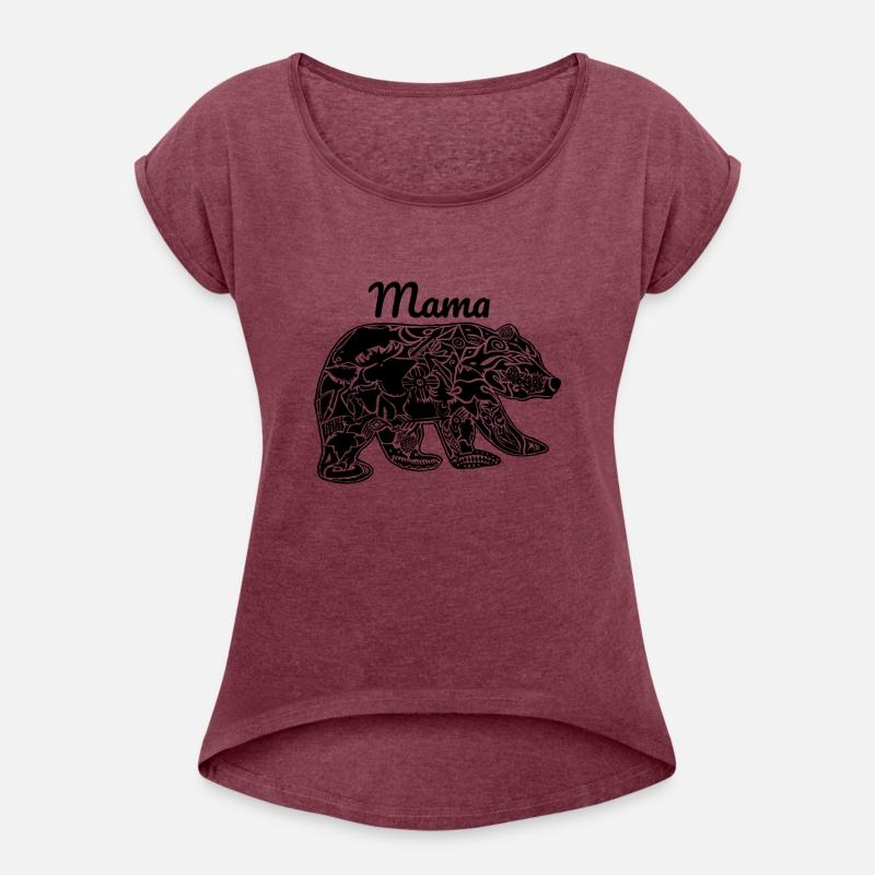 Mama Bear Black - funny mom