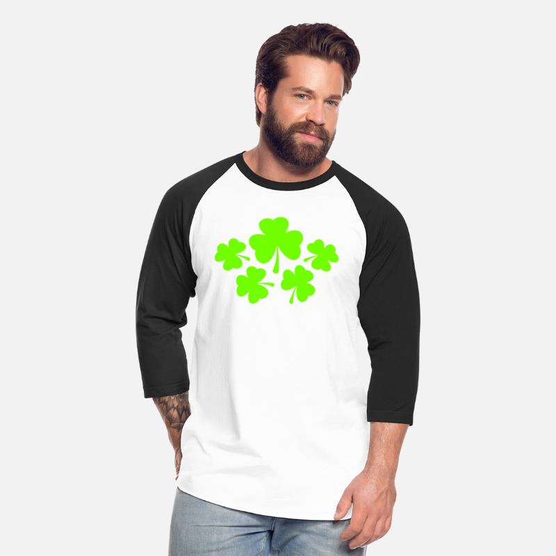 Many Three-Leaf Clovers 5 Lucky Nature Symbols