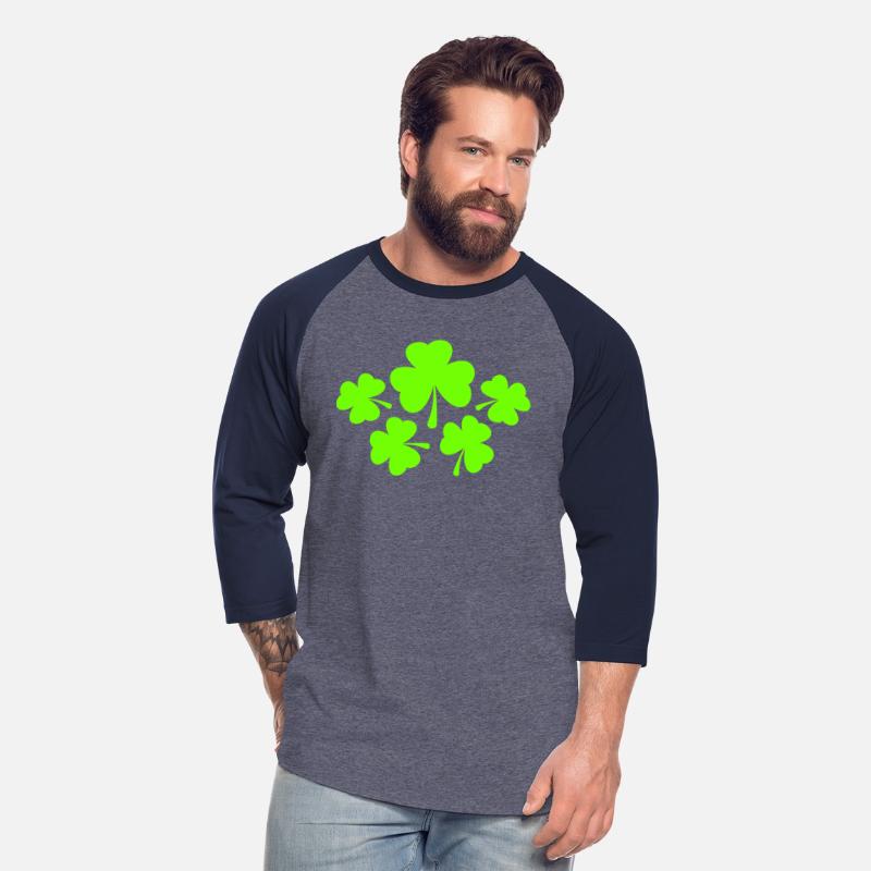 Many Three-Leaf Clovers 5 Lucky Nature Symbols