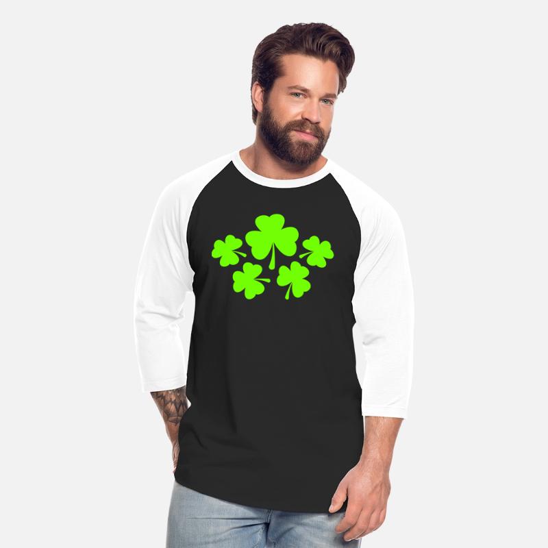 Many Three-Leaf Clovers 5 Lucky Nature Symbols