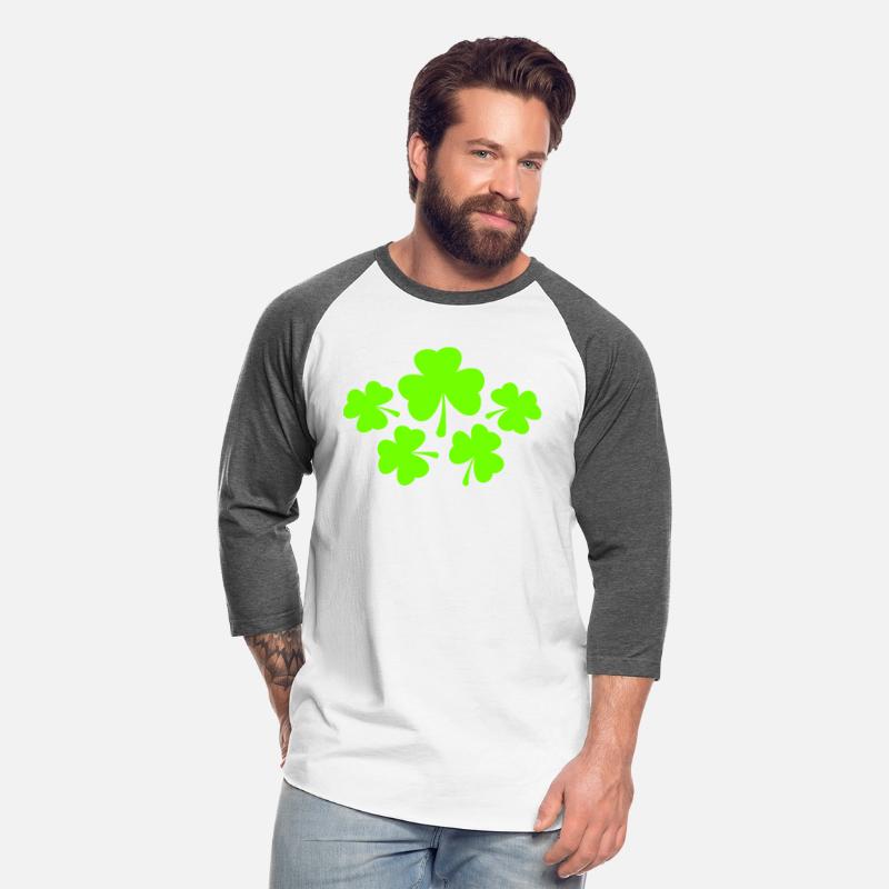Many Three-Leaf Clovers 5 Lucky Nature Symbols