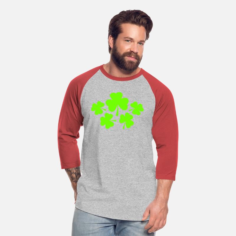 Many Three-Leaf Clovers 5 Lucky Nature Symbols