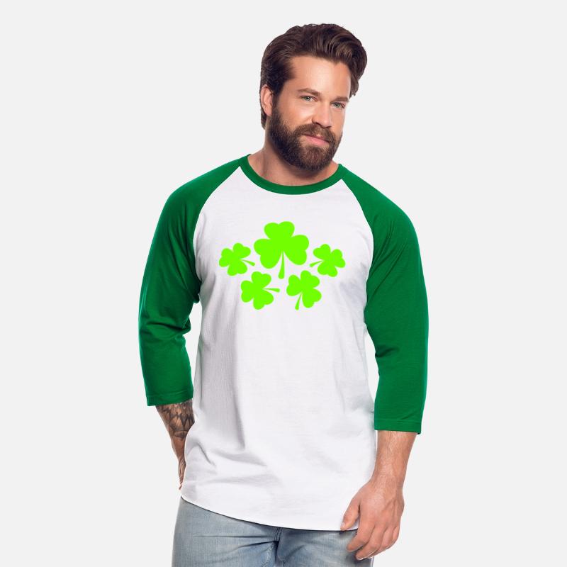 Many Three-Leaf Clovers 5 Lucky Nature Symbols
