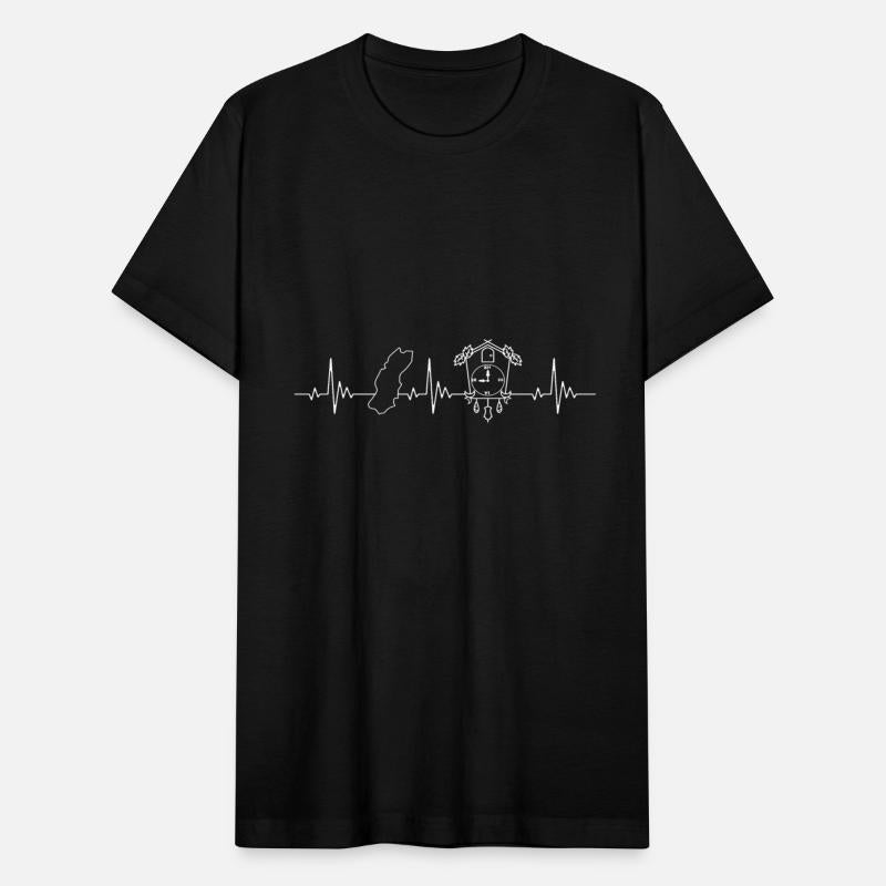 Map Heartbeat Design for Black Forest Fans
