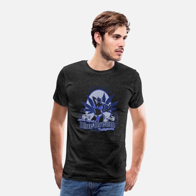 Marijuana Blue Strain Sexy Girl T Shirt