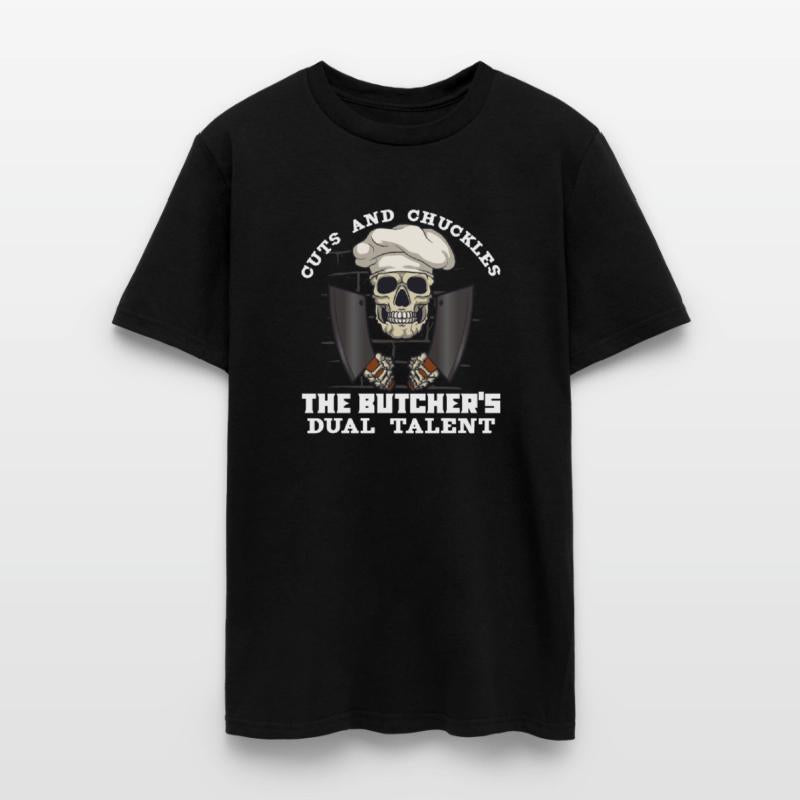 Meat Cutter Butcher Horror Skeleton Gore Meat Shop