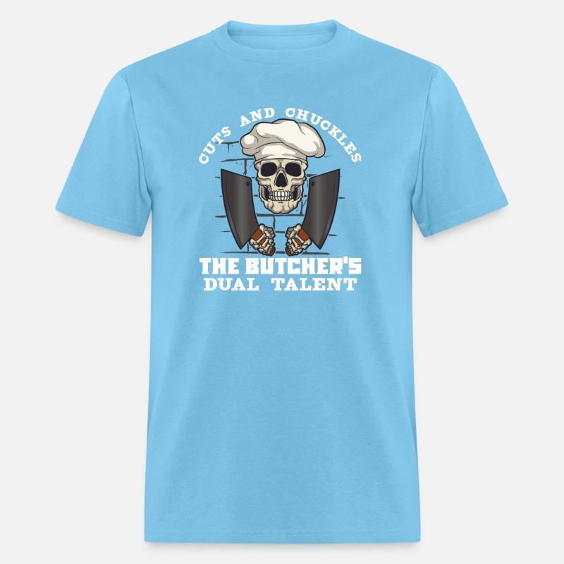 Meat Cutter Butcher Horror Skeleton Gore Meat Shop
