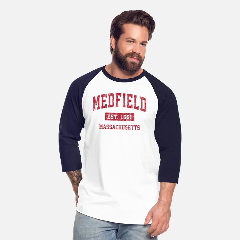 Medfield Massachusetts Ma Sports Red