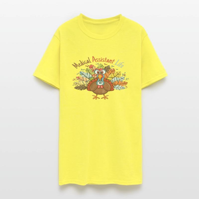 Medical Assistant Life Fall Nurse Turkey Thanksgi