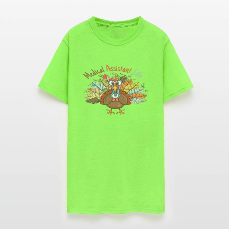 Medical Assistant Life Fall Nurse Turkey Thanksgi