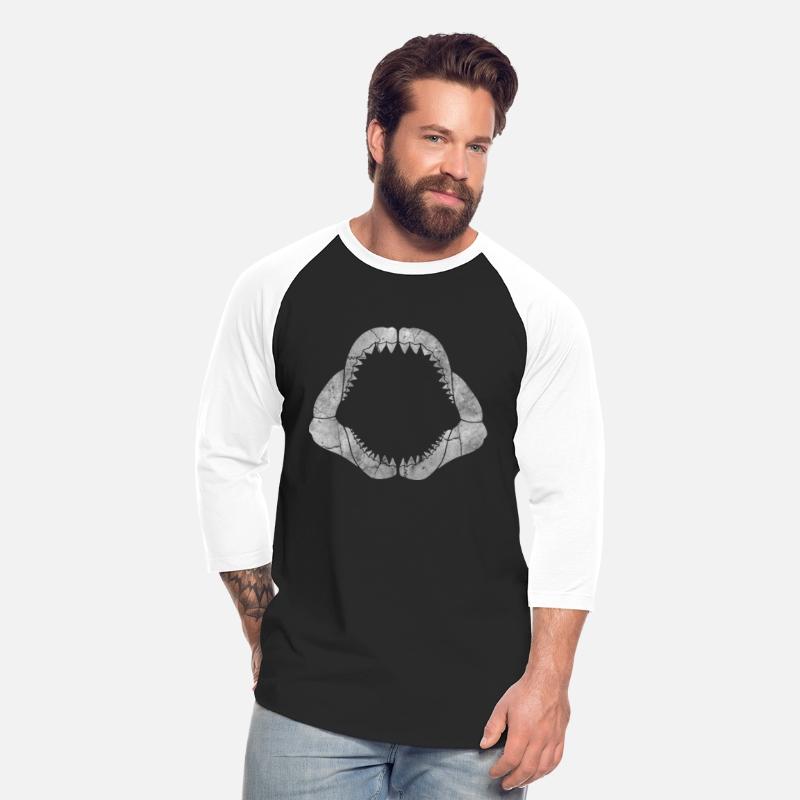 Megalodon Great Shark Jaw Mouth Bite Bone