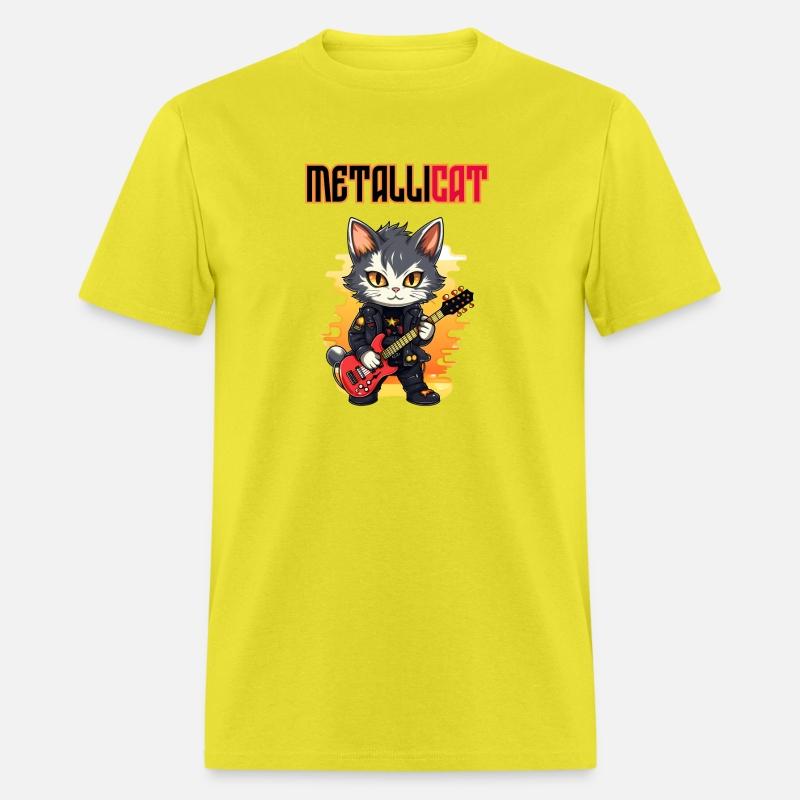 Metal chat guitar