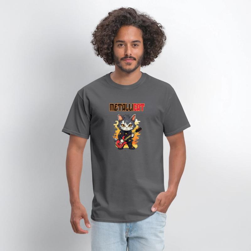 Metal chat guitar
