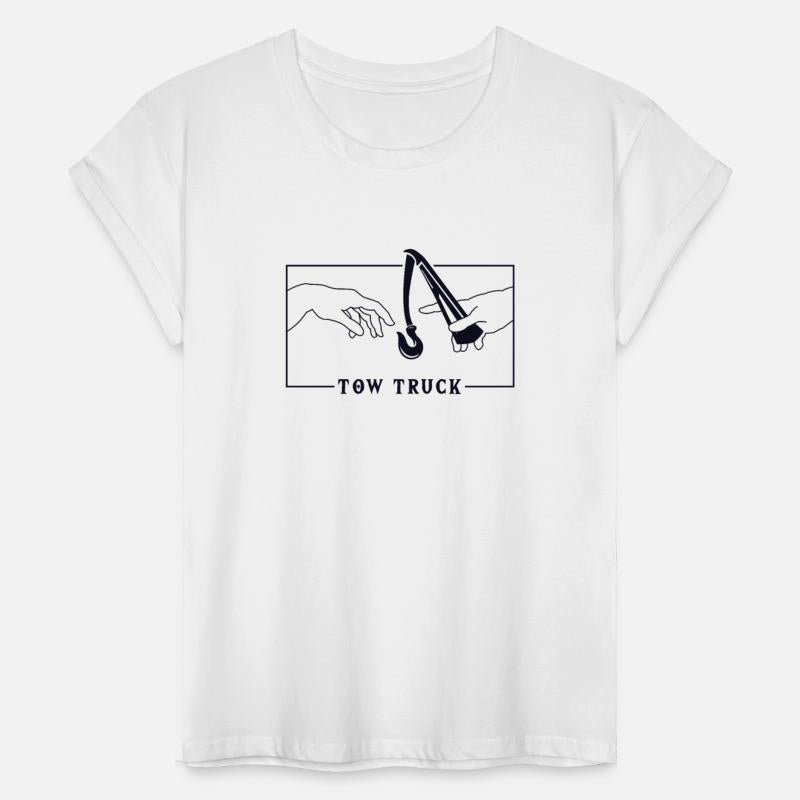 Michelangelo Creation of Adam Tow Truck Driver
