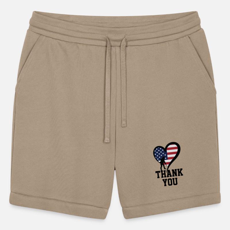 Military Heart American Flag Design