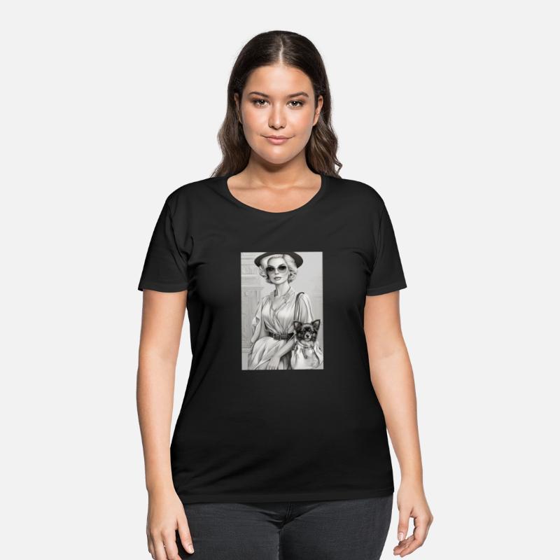 Modern women love to protect and take care of pets