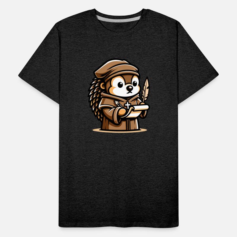 Monk Scribe: The Scholarly Hedgehog