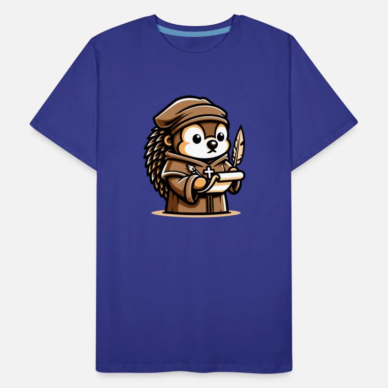 Monk Scribe: The Scholarly Hedgehog