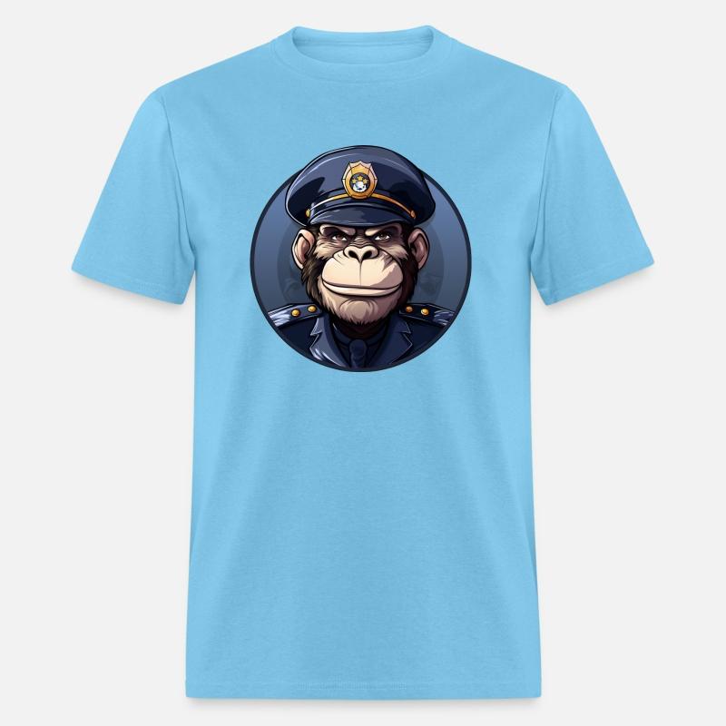 Monkey policewoman