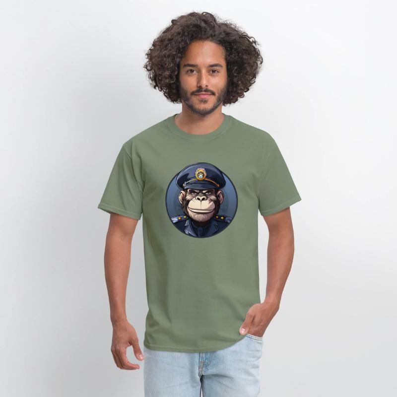 Monkey policewoman