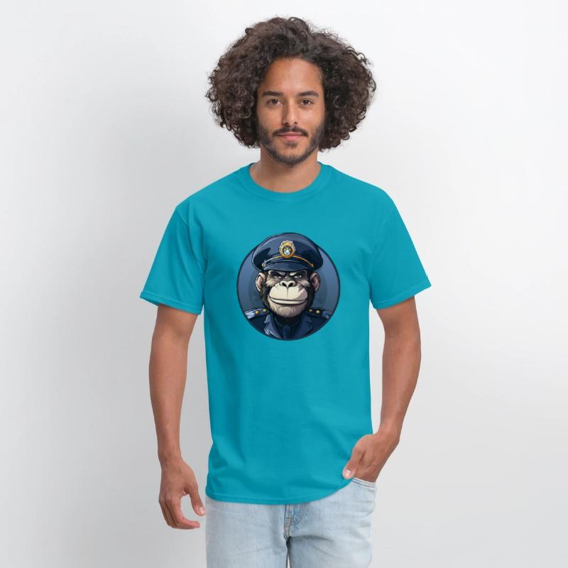 Monkey policewoman