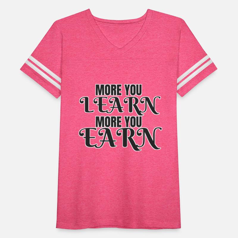 more you learn, more you earn