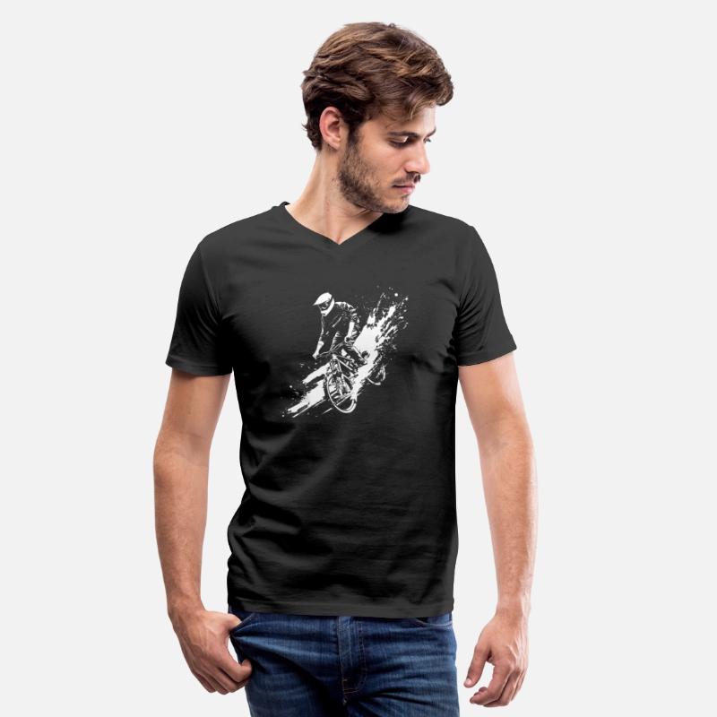 Mountain Bike Cyclist Illustration
