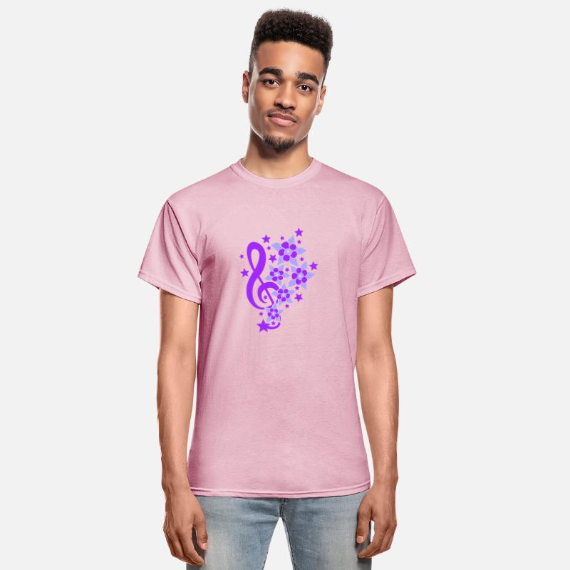 Music Clef Note French Stars Treble Flowers Sound