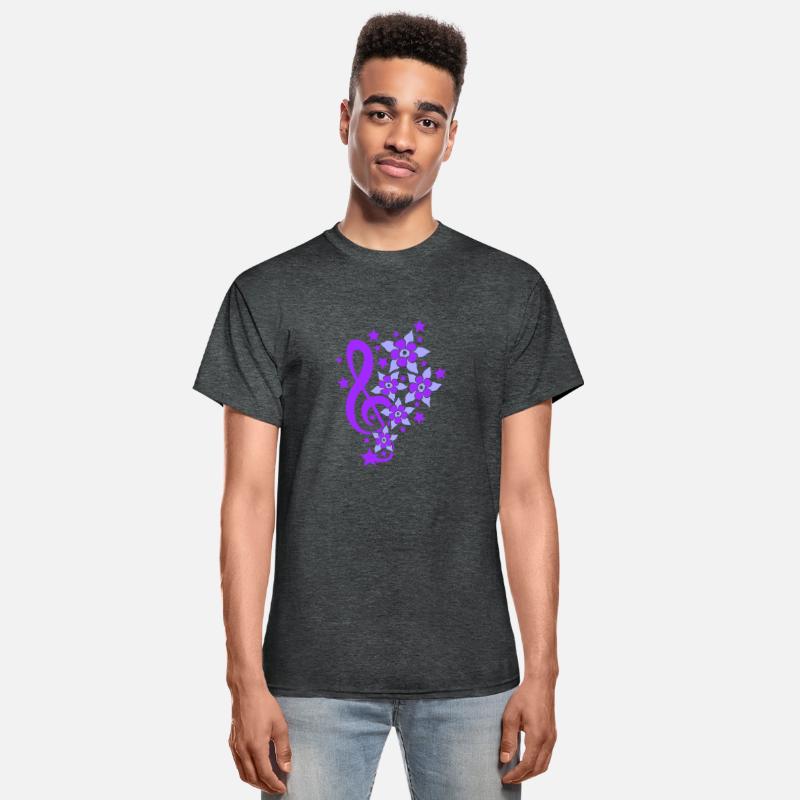 Music Clef Note French Stars Treble Flowers Sound